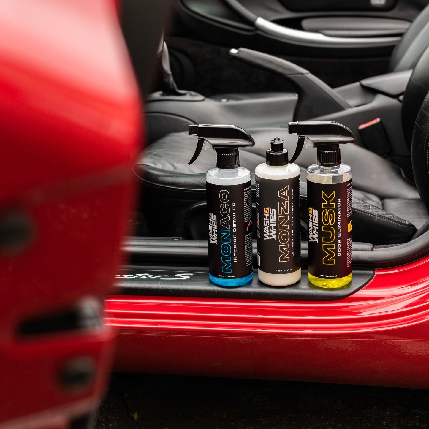 WASH&WHIPS | CLEAN - Interior Car Wash Kit (Step 2) - MFH302-F-  DRIVEN - 3