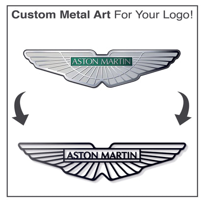 Custom Metal Car Emblem - MT0929 - MT0929B30-  DRIVEN - 3
