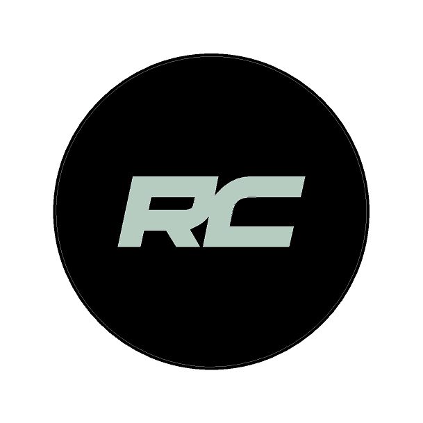 RC 3.5" Black Series Round Cover Overlays - Universal - RC35BLK-RET5-RC35BLK-OUC-RC35BLK-CUC-RC35BLK-AMB-RC35BLK-DS-  DRIVEN - 8