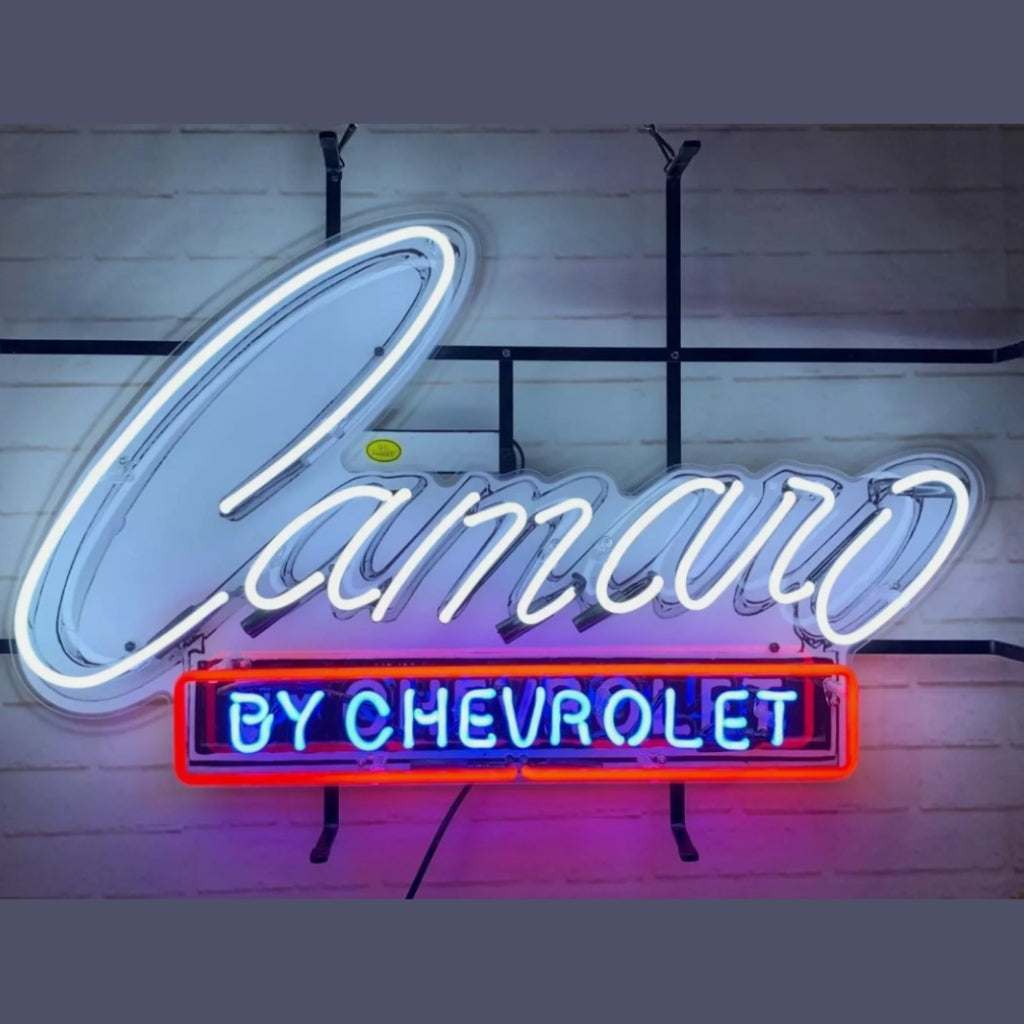 Camaro by Chevrolet Neon Signs - CN055-  DRIVEN - 1