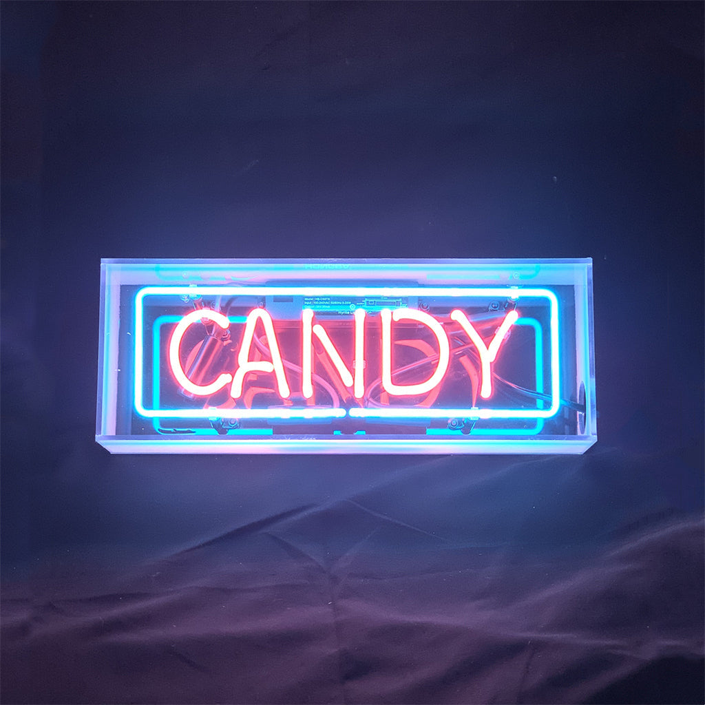 Candy Acrylic Box Neon Signs - TN259(box)-  DRIVEN - 1