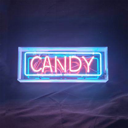 Candy Acrylic Box Neon Signs - TN259(box)-  DRIVEN - 1