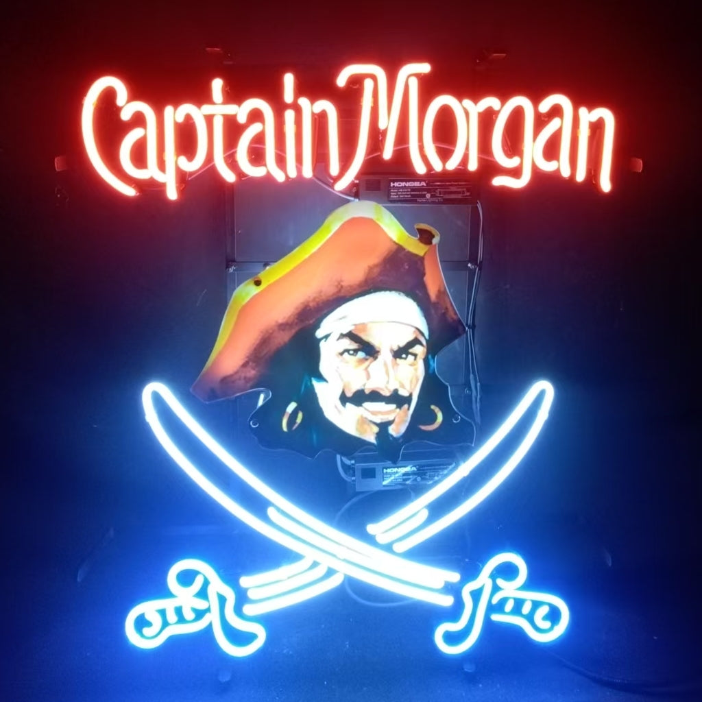 Captain Morgan Sabre Rum Neon Signs - MEX027-  DRIVEN - 1