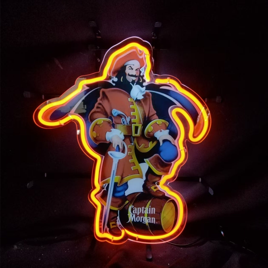 Captain Morgan Neon Signs - MA048-  DRIVEN - 2