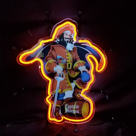 Captain Morgan Neon Signs - MA048-  DRIVEN - 2