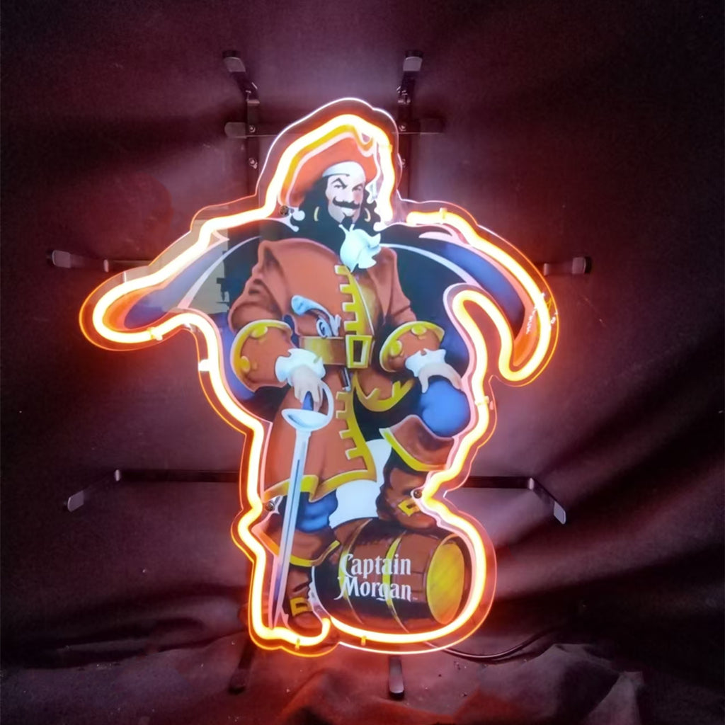 Captain Morgan Neon Signs - MA048-  DRIVEN - 1