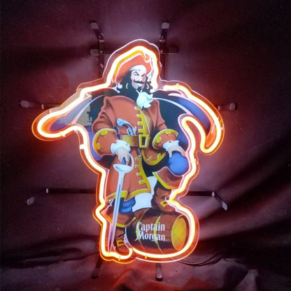 Captain Morgan Neon Signs - MA048-  DRIVEN - 1