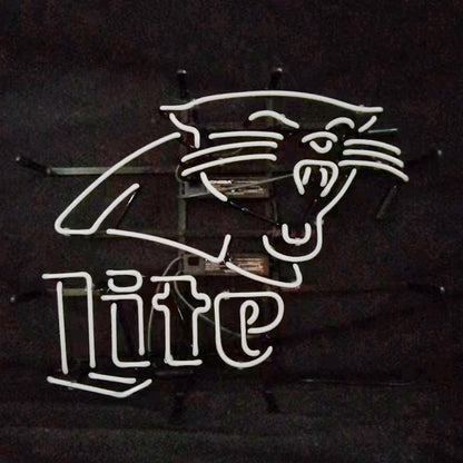 Carolina Panthers Miller Lite Neon Signs - ME973-  DRIVEN - 3