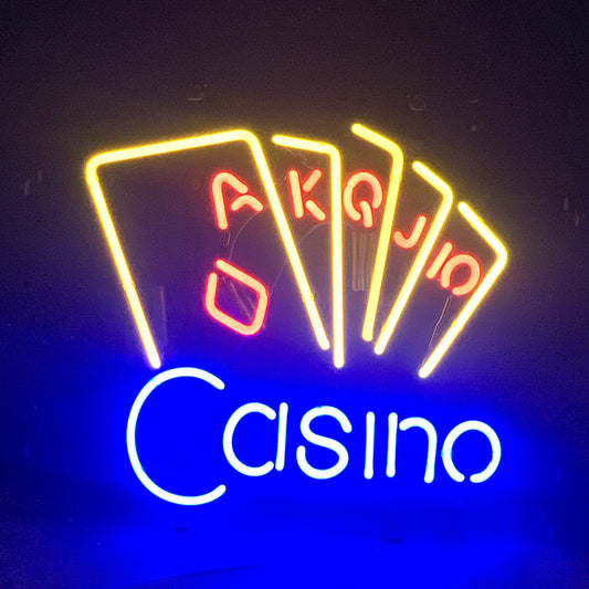 Casino Poker Neon Sign Light - MEXC081-  DRIVEN - 1