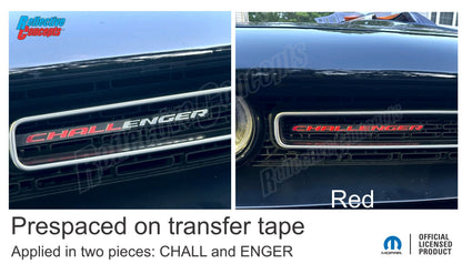CHALLENGER Grille Emblem Overlay Decal - 2015-2023 Challenger - Challenger-G-01-Challenger-G-02-Challenger-G-03-Challenger-G-04-Challenger-G-05-  DRIVEN - 7