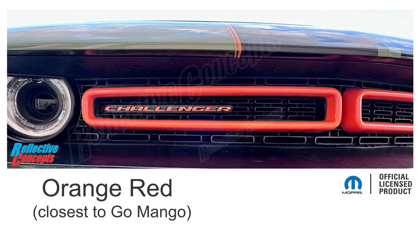 CHALLENGER Grille Emblem Overlay Decal - 2015-2023 Challenger - Challenger-G-01-Challenger-G-02-Challenger-G-03-Challenger-G-04-Challenger-G-05-  DRIVEN - 8