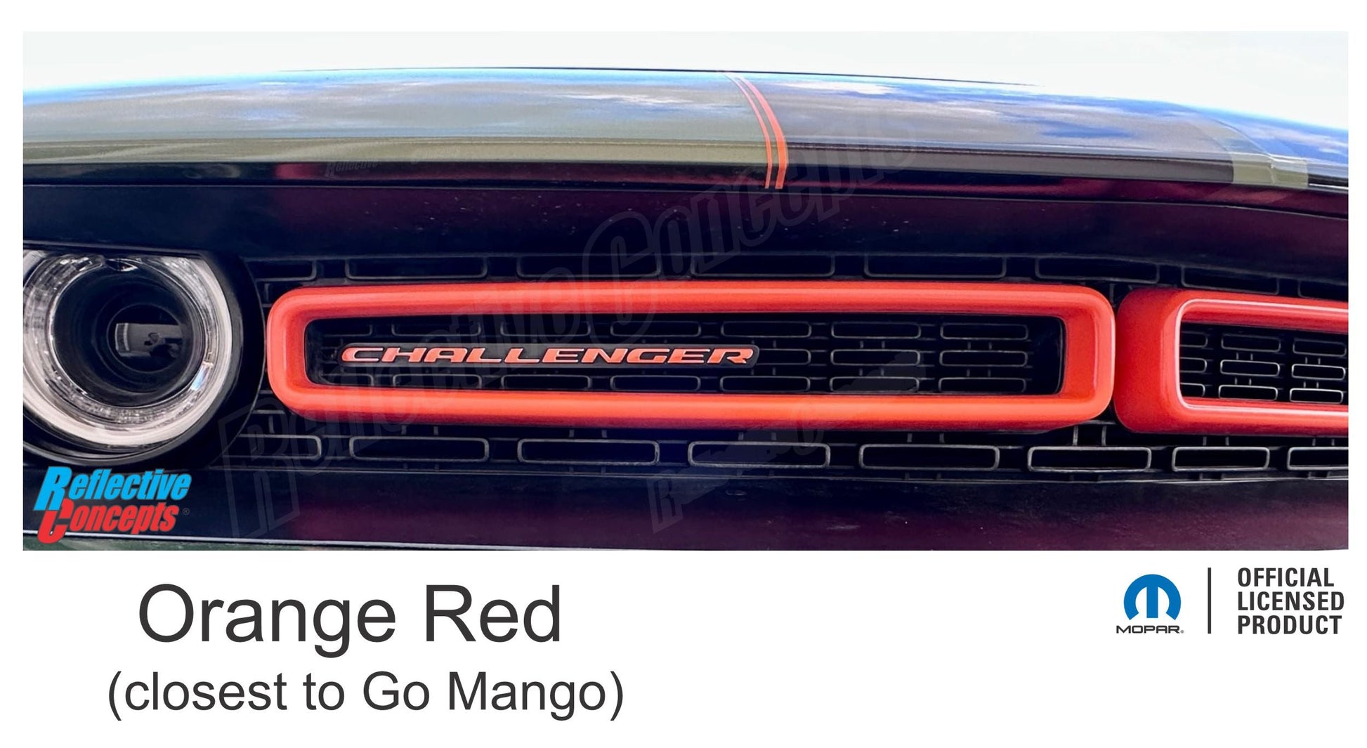 CHALLENGER Grille Emblem Overlay Decal - 2015-2023 Challenger - Challenger-G-01-Challenger-G-02-Challenger-G-03-Challenger-G-04-Challenger-G-05-  DRIVEN - 8