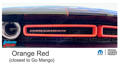 CHALLENGER Grille Emblem Overlay Decal - 2015-2023 Challenger - Challenger-G-01-Challenger-G-02-Challenger-G-03-Challenger-G-04-Challenger-G-05-  DRIVEN - 8