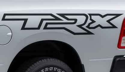 Dodge TRX Logo Vinyl Decal Sticker – 12" to 45" Weatherproof Truck Graphic – Ram TRX Badge for Window, Tailgate, or Bumper - sku-50631908622468-sku-50631908655236-sku-50631908688004-sku-50631908720772-sku-50631908753540-  DRIVEN - 3
