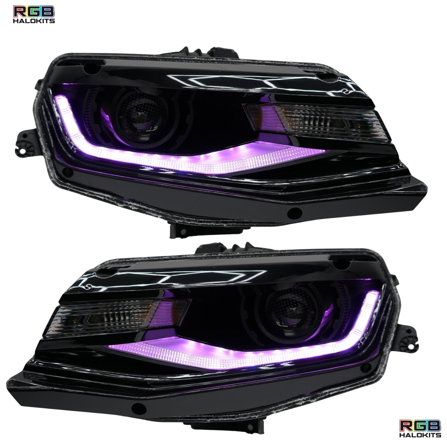 Chevrolet Camaro Flow Series Multicolor DRL Boards (2016-2018) - F13 | A20 | P2   - BX2-F13 | G20 | A20 | P2   - BX1-F13 | B3 | A20 | P2   - BX1-F13 | B3 | G20| A20 | P2   - BX1-  DRIVEN - 10