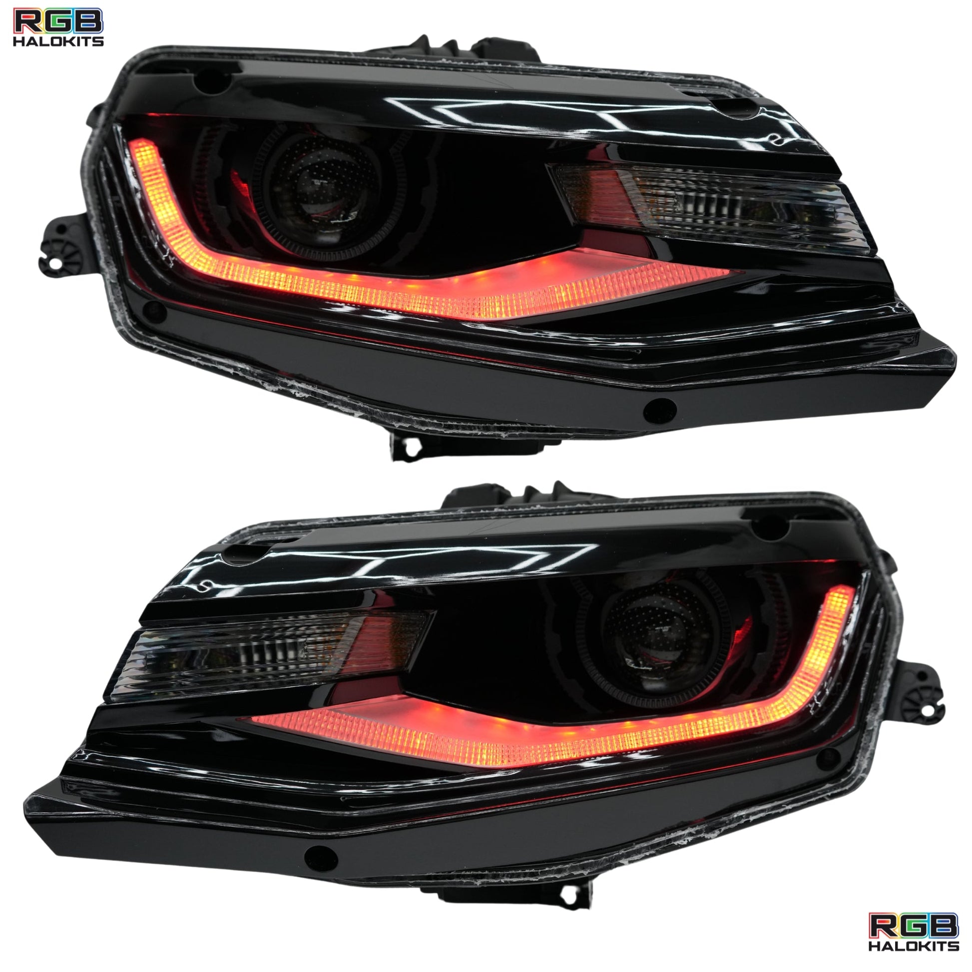Chevrolet Camaro Flow Series Multicolor DRL Boards (2016-2018) - F13 | A20 | P2   - BX2-F13 | G20 | A20 | P2   - BX1-F13 | B3 | A20 | P2   - BX1-F13 | B3 | G20| A20 | P2   - BX1-  DRIVEN - 4
