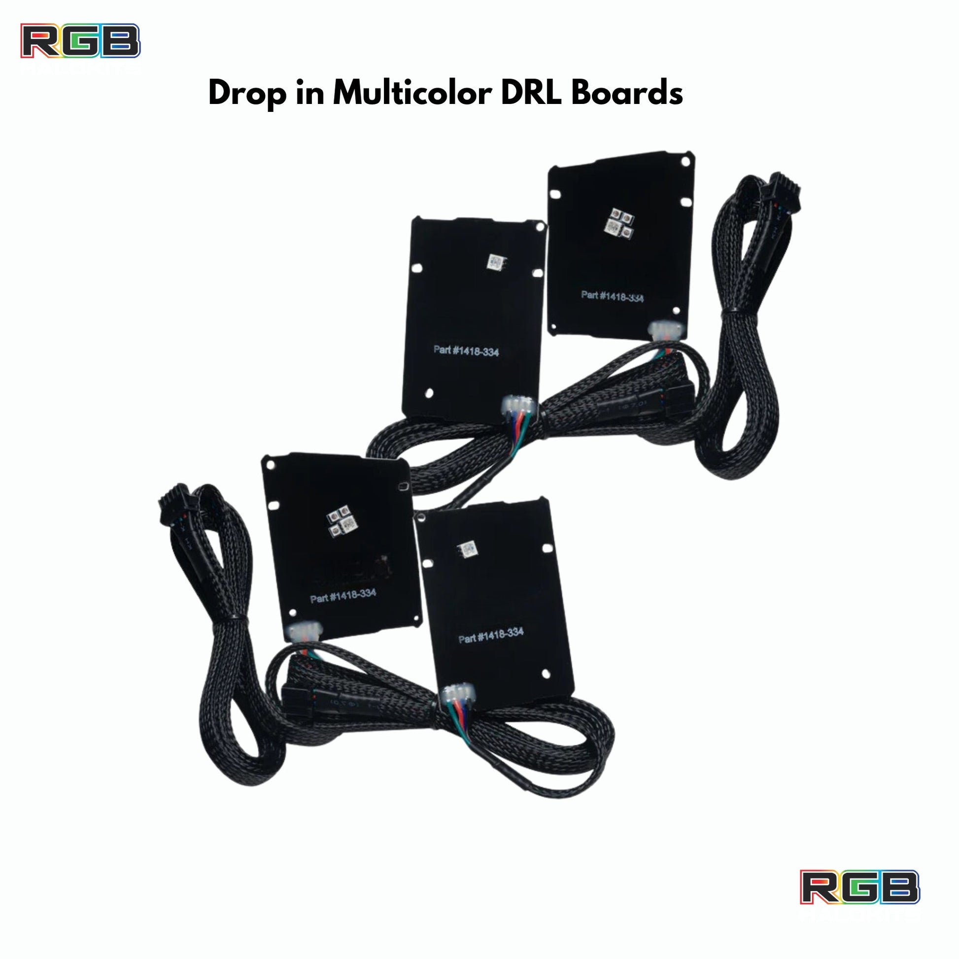 Chevrolet Camaro LS/LT RGBW DRL Boards (2019-2023) - F10 | A12 | P2   - BX1-  DRIVEN - 2