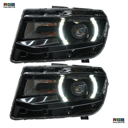 Chevrolet Camaro RS/SS Multicolor DRL Boards (2014-2015) - F14 | A12 | P2   - BX1-F14 | C15 | A12| P2   - BX3-F14 | C18 | B34 | A12 | P2   - BX3-F14 | C18 | C15 | B31 | B34 | A12 | P2   - BX4-G1x2 | A19 | P2   - BX1-  DRIVEN - 11
