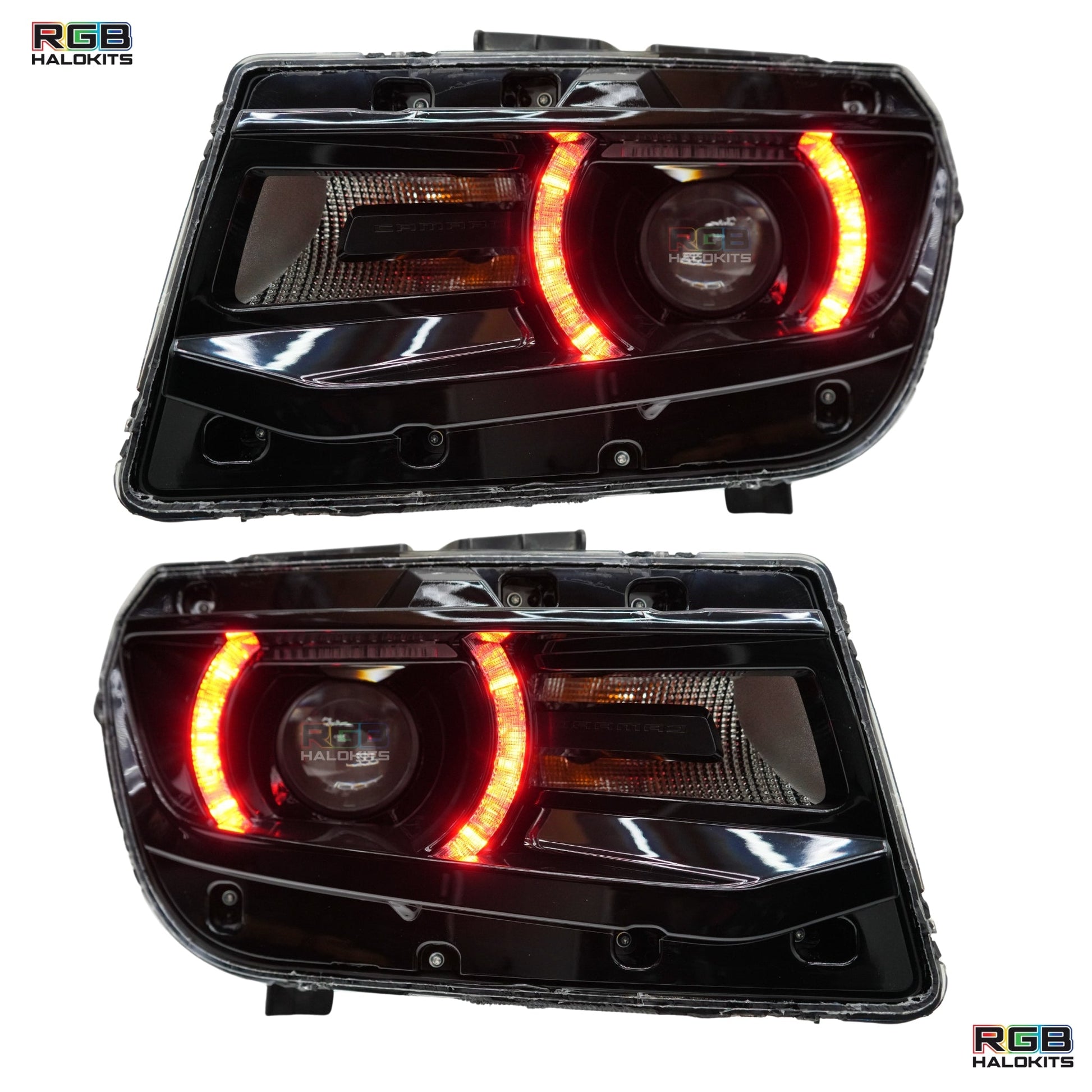 Chevrolet Camaro RS/SS Multicolor DRL Boards (2014-2015) - F14 | A12 | P2   - BX1-F14 | C15 | A12| P2   - BX3-F14 | C18 | B34 | A12 | P2   - BX3-F14 | C18 | C15 | B31 | B34 | A12 | P2   - BX4-G1x2 | A19 | P2   - BX1-  DRIVEN - 5