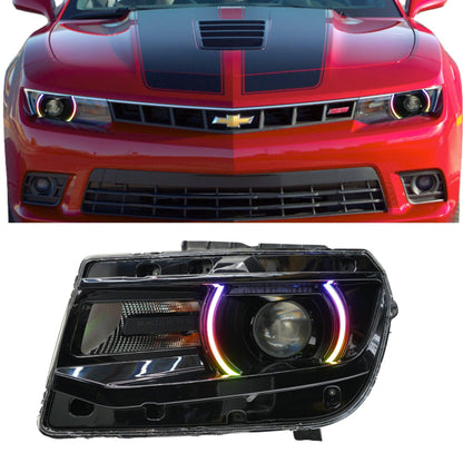 Chevrolet Camaro RS/SS Multicolor DRL Boards (2014-2015) - F14 | A12 | P2   - BX1-F14 | C15 | A12| P2   - BX3-F14 | C18 | B34 | A12 | P2   - BX3-F14 | C18 | C15 | B31 | B34 | A12 | P2   - BX4-G1x2 | A19 | P2   - BX1-  DRIVEN - 7