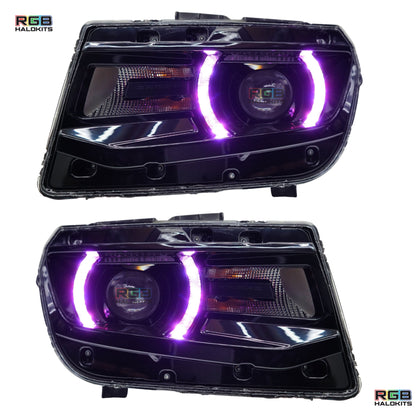 Chevrolet Camaro RS/SS Multicolor DRL Boards (2014-2015) - F14 | A12 | P2   - BX1-F14 | C15 | A12| P2   - BX3-F14 | C18 | B34 | A12 | P2   - BX3-F14 | C18 | C15 | B31 | B34 | A12 | P2   - BX4-G1x2 | A19 | P2   - BX1-  DRIVEN - 8