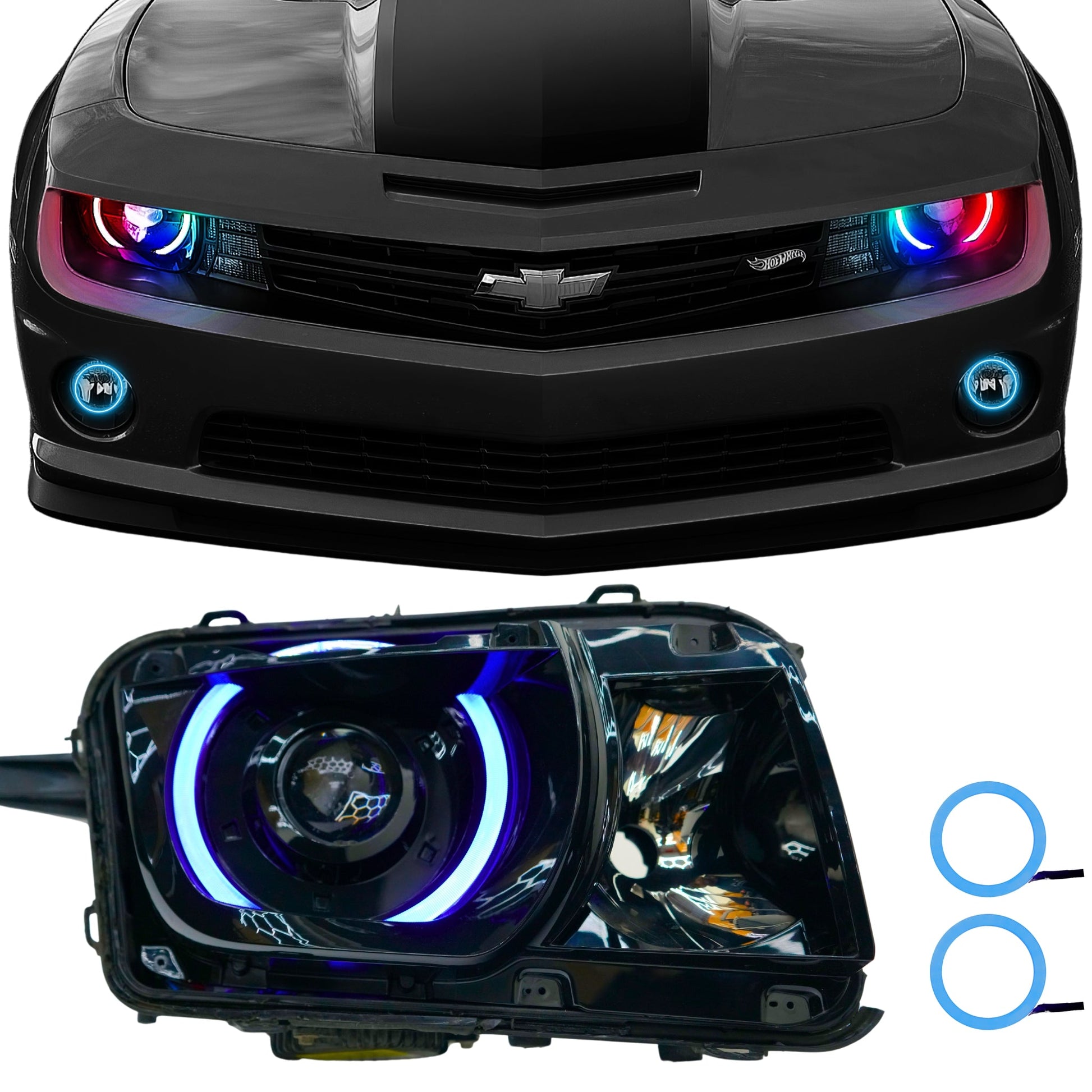 Chevrolet Camaro RS/SS RGBW DRL Boards (2010-2013) - F15 | A12 | P2   - BX1-F15 | C5 | B35 | A12 | P2   - BX3-F15 | C18 | B34 | A12 | P2   - BX3-F15 | C18 | C5 | B34 | B35 | A12 | P2   - BX4-  DRIVEN - 21
