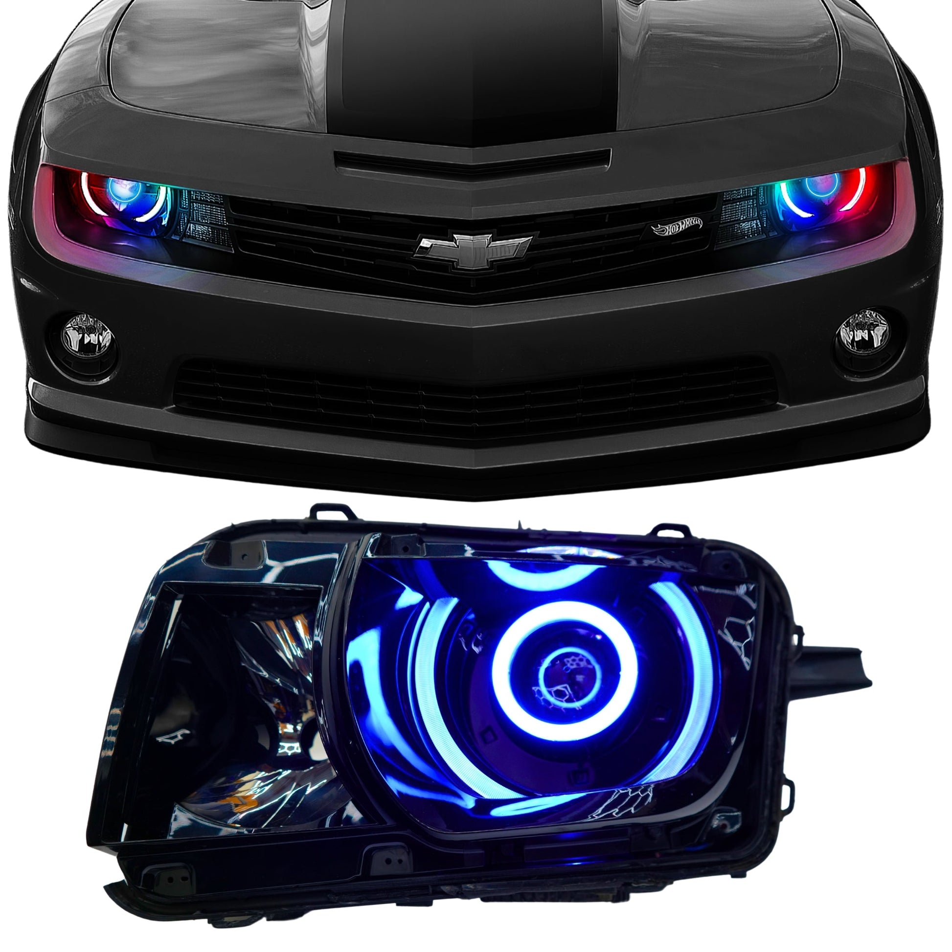 Chevrolet Camaro RS/SS RGBW DRL Boards (2010-2013) - F15 | A12 | P2   - BX1-F15 | C5 | B35 | A12 | P2   - BX3-F15 | C18 | B34 | A12 | P2   - BX3-F15 | C18 | C5 | B34 | B35 | A12 | P2   - BX4-  DRIVEN - 22