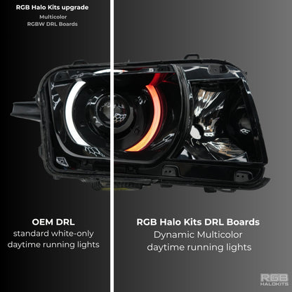 Chevrolet Camaro RS/SS RGBW DRL Boards (2010-2013) - F15 | A12 | P2   - BX1-F15 | C5 | B35 | A12 | P2   - BX3-F15 | C18 | B34 | A12 | P2   - BX3-F15 | C18 | C5 | B34 | B35 | A12 | P2   - BX4-  DRIVEN - 3
