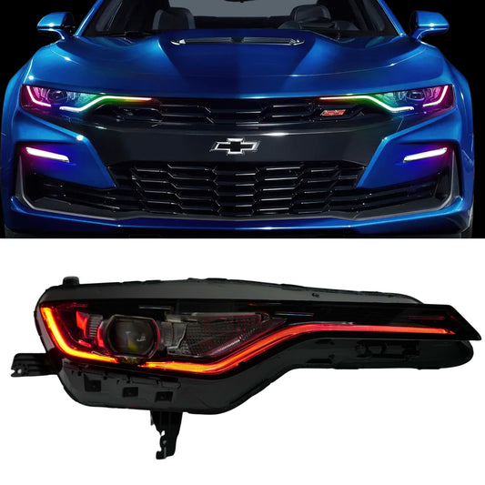 Chevrolet Camaro RS/SS RGBWA DRL Boards (2019-2024) - F11 | A12 | P2   - BX1-F11 | F12 | A12 | P2   - BX3-F11 | E1 | A12 | P2   - BX3-F11 | F12 | E1 | A12 | P2   - BX4-  DRIVEN - 1