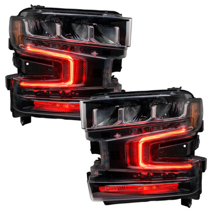 Chevrolet Silverado 1500 RGBW DRL Boards (2019-2022) - F9 | A12 | P2   - BX1-  DRIVEN - 8
