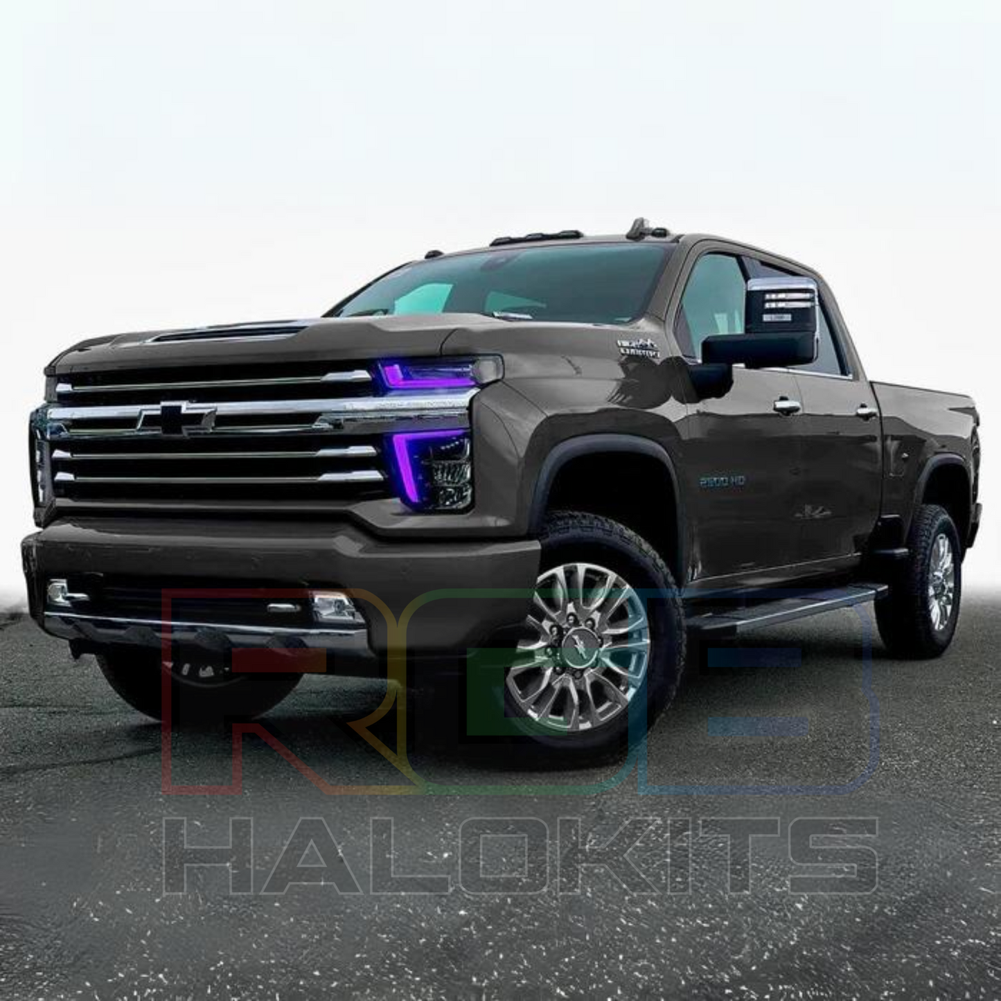 Chevrolet Silverado HD 2500/3500 RGBW DRL Boards (2020-2023) - E6 | A12 | P2   - BX1-  DRIVEN - 3