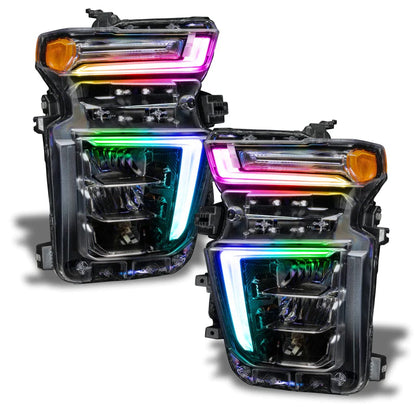 Chevrolet Silverado HD 2500/3500 RGBW DRL Boards (2020-2023) - E6 | A12 | P2   - BX1-  DRIVEN - 1