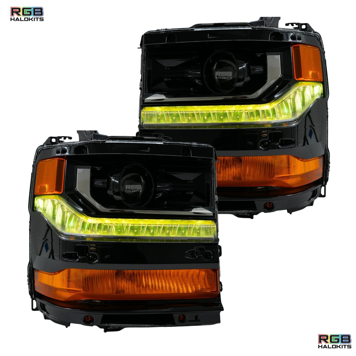 Chevrolet Silverado Multicolor Flow Series DRL Boards (2016-2018) - E5 | A20 | P2   - BX1-E5 | B13 | A20 | P2   - BX1-  DRIVEN - 10