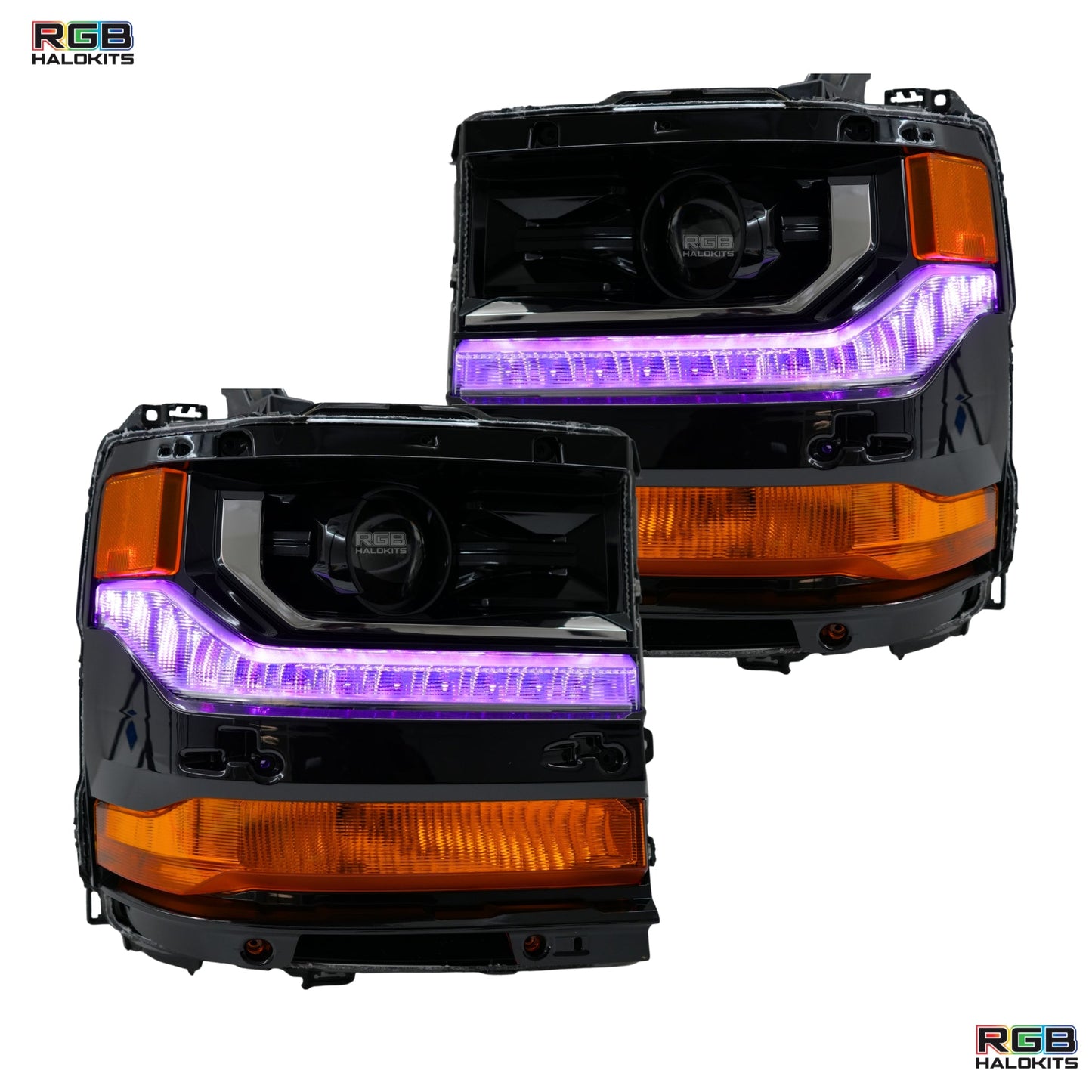 Chevrolet Silverado Multicolor Flow Series DRL Boards (2016-2018) - E5 | A20 | P2   - BX1-E5 | B13 | A20 | P2   - BX1-  DRIVEN - 11