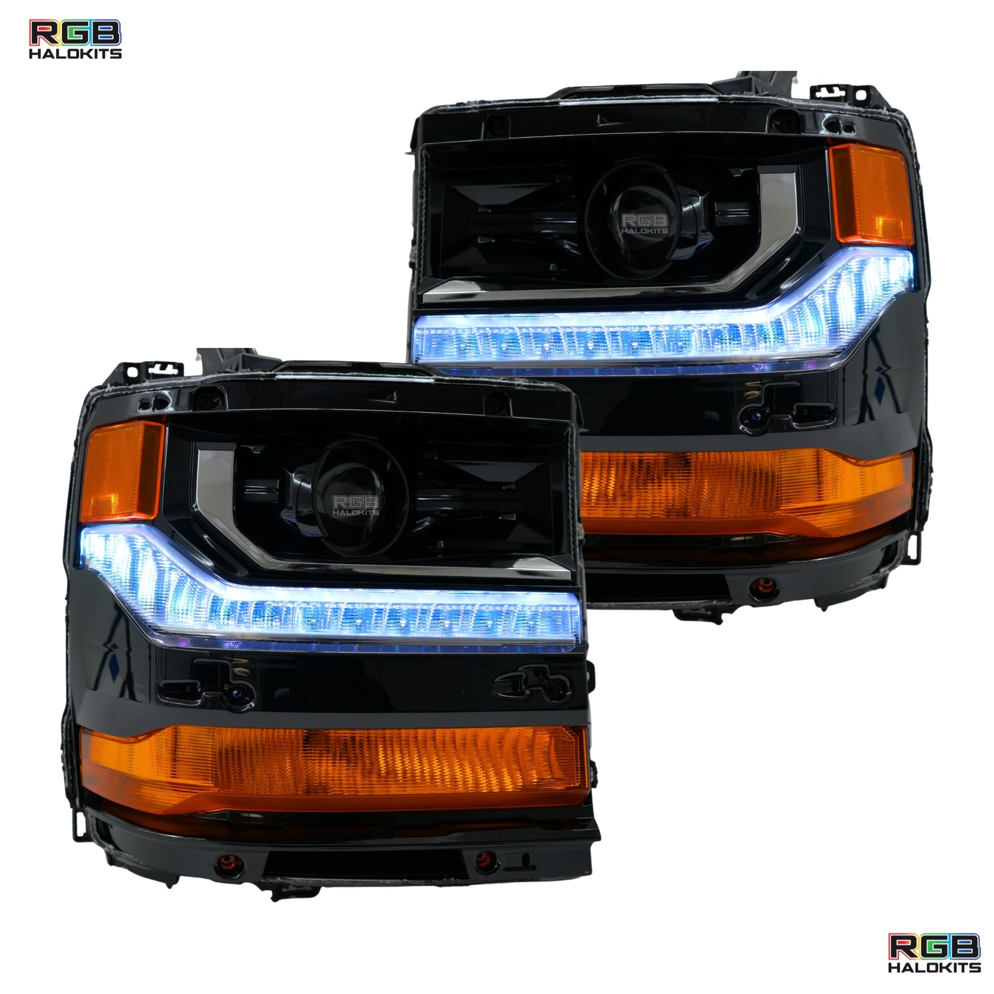 Chevrolet Silverado Multicolor Flow Series DRL Boards (2016-2018) - E5 | A20 | P2   - BX1-E5 | B13 | A20 | P2   - BX1-  DRIVEN - 12
