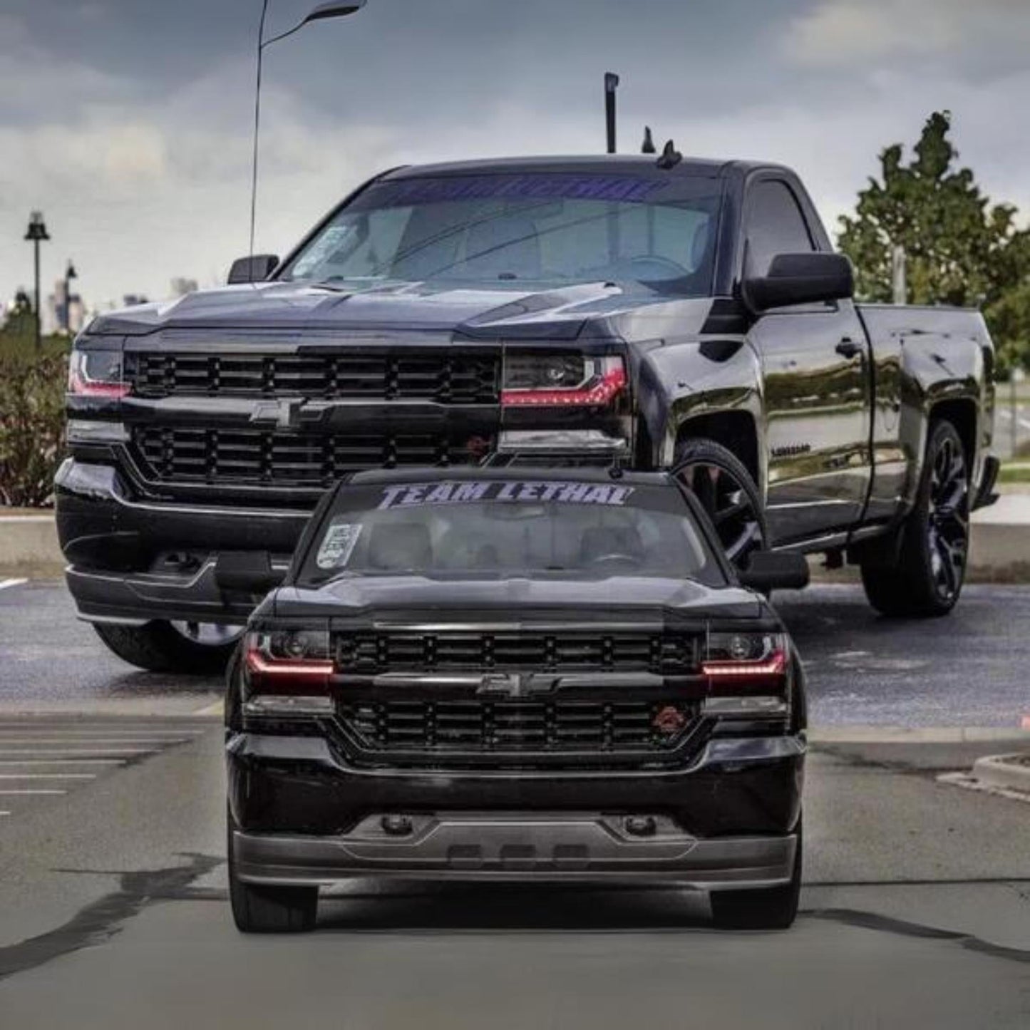Chevrolet Silverado Multicolor Flow Series DRL Boards (2016-2018) - E5 | A20 | P2   - BX1-  DRIVEN - 15
