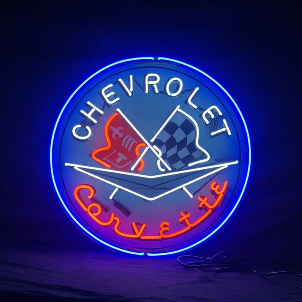 Chevrolet Corvette Auto Car Neon Signs - CN053-  DRIVEN - 2