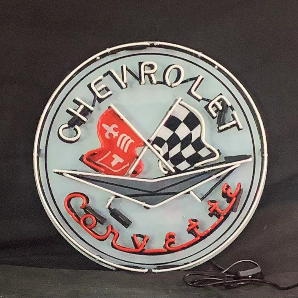 Chevrolet Corvette Auto Car Neon Signs - CN053-  DRIVEN - 3