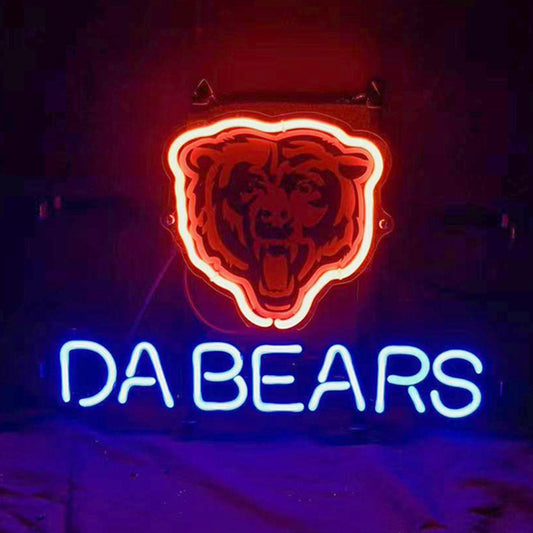 Chicago Da Bears Neon Signs Light - TN219-  DRIVEN - 2