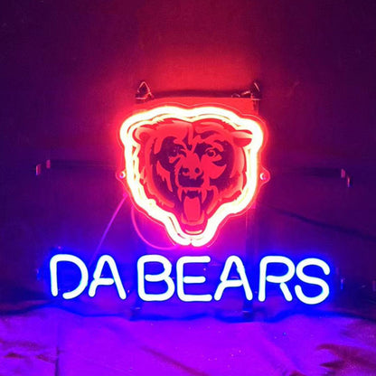 Chicago Da Bears Neon Signs Light - TN219-  DRIVEN - 1