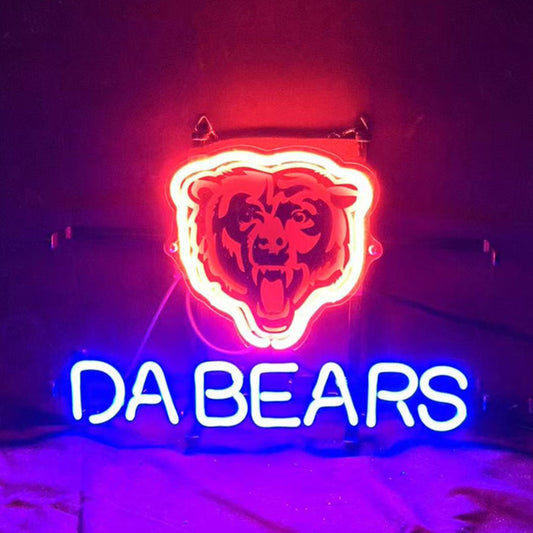 Chicago Da Bears Neon Signs Light - TN219-  DRIVEN - 1