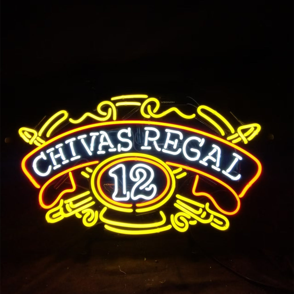 Chivas Regal 12 Whiskey Neon Signs - MA056-  DRIVEN - 2