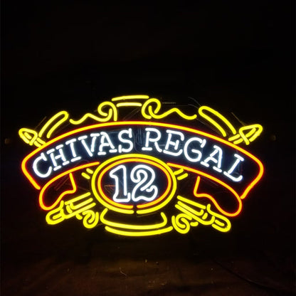Chivas Regal 12 Whiskey Neon Signs - MA056-  DRIVEN - 2