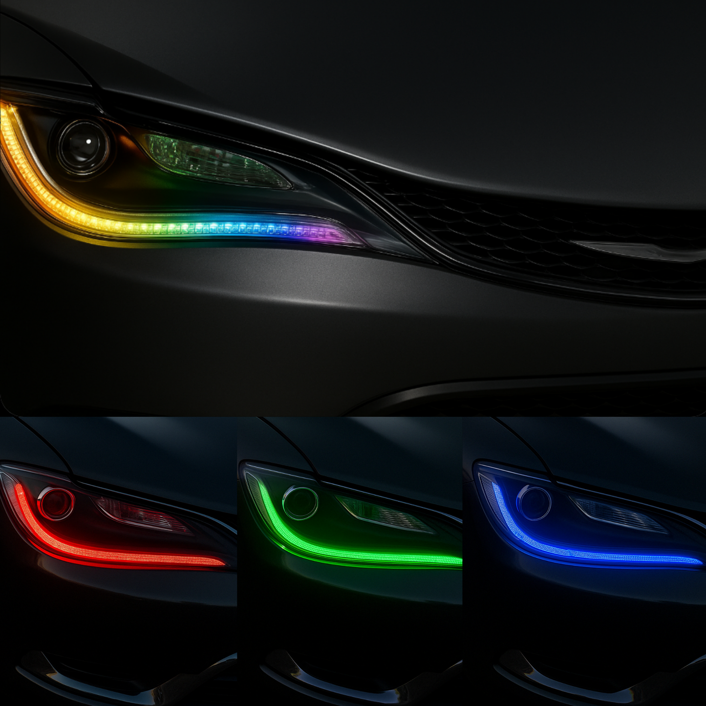 Chrysler 200 Flow Series DRL Boards (2015-2017) - G6 | A19 | P2   - BX1-G6 | E1 | A11 | A19 | P2   - BX3-  DRIVEN - 2