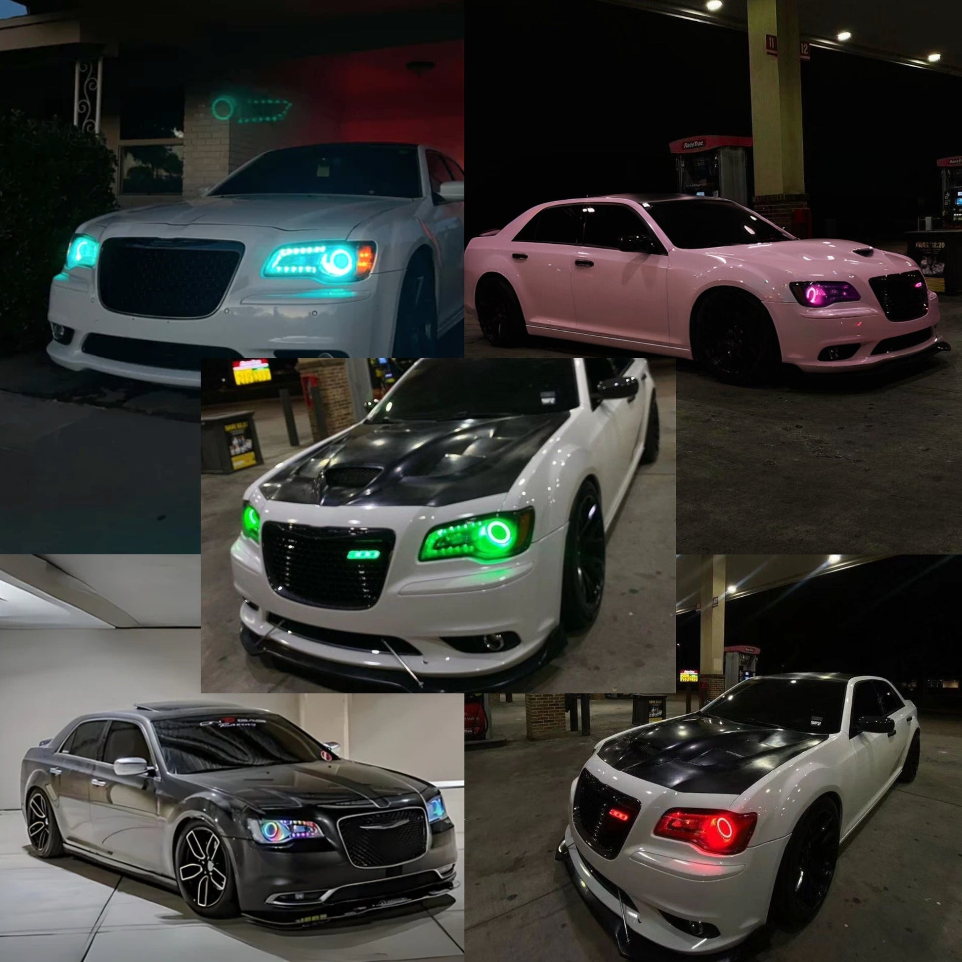 Chrysler 300 Multicolor DRL Boards (2011-2023) - F16 | A20 | P2   - BX3-F16 | B15| A20 | P2   - BX3-  DRIVEN - 15