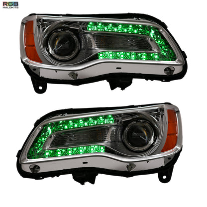 Chrysler 300 Multicolor DRL Boards (2011-2023) - F16 | A20 | P2   - BX3-F16 | B15| A20 | P2   - BX3-  DRIVEN - 4