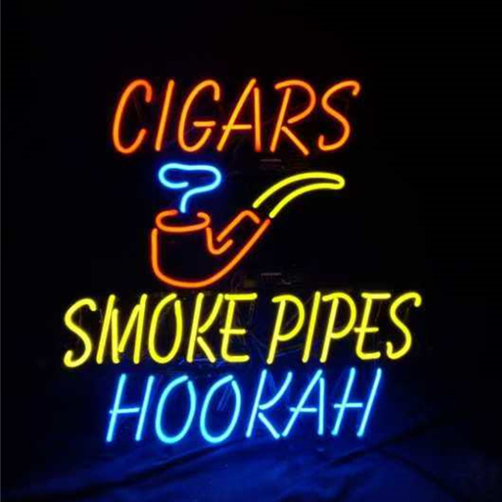 Cigars Smoke Pipes Hookah Neon Signs - ME583-  DRIVEN - 2