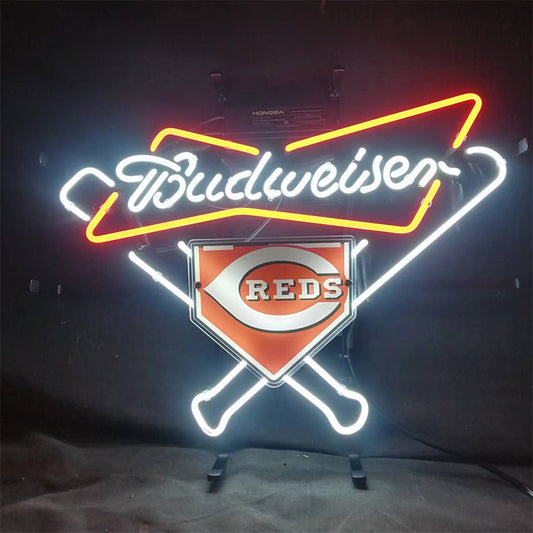 Cincinnati Reds Budweiser Neon Signs Light - ME992-  DRIVEN - 1