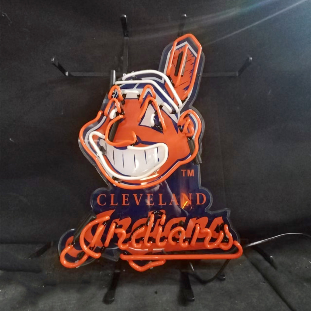 Cleveland Indians Neon Signs - ME667B-  DRIVEN - 3