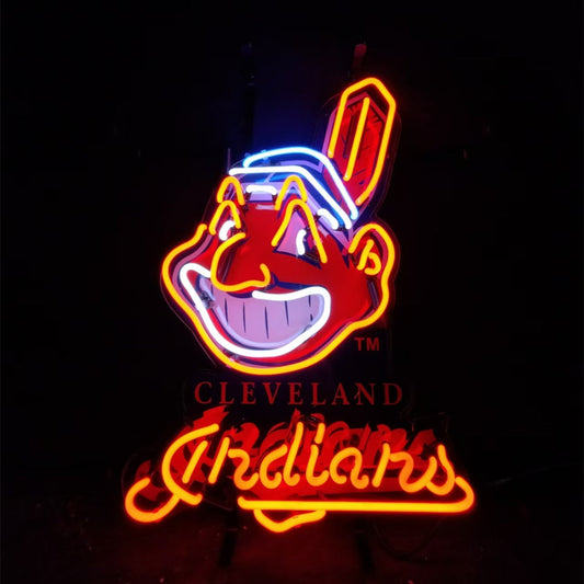 Cleveland Indians Neon Signs - ME667B-  DRIVEN - 2